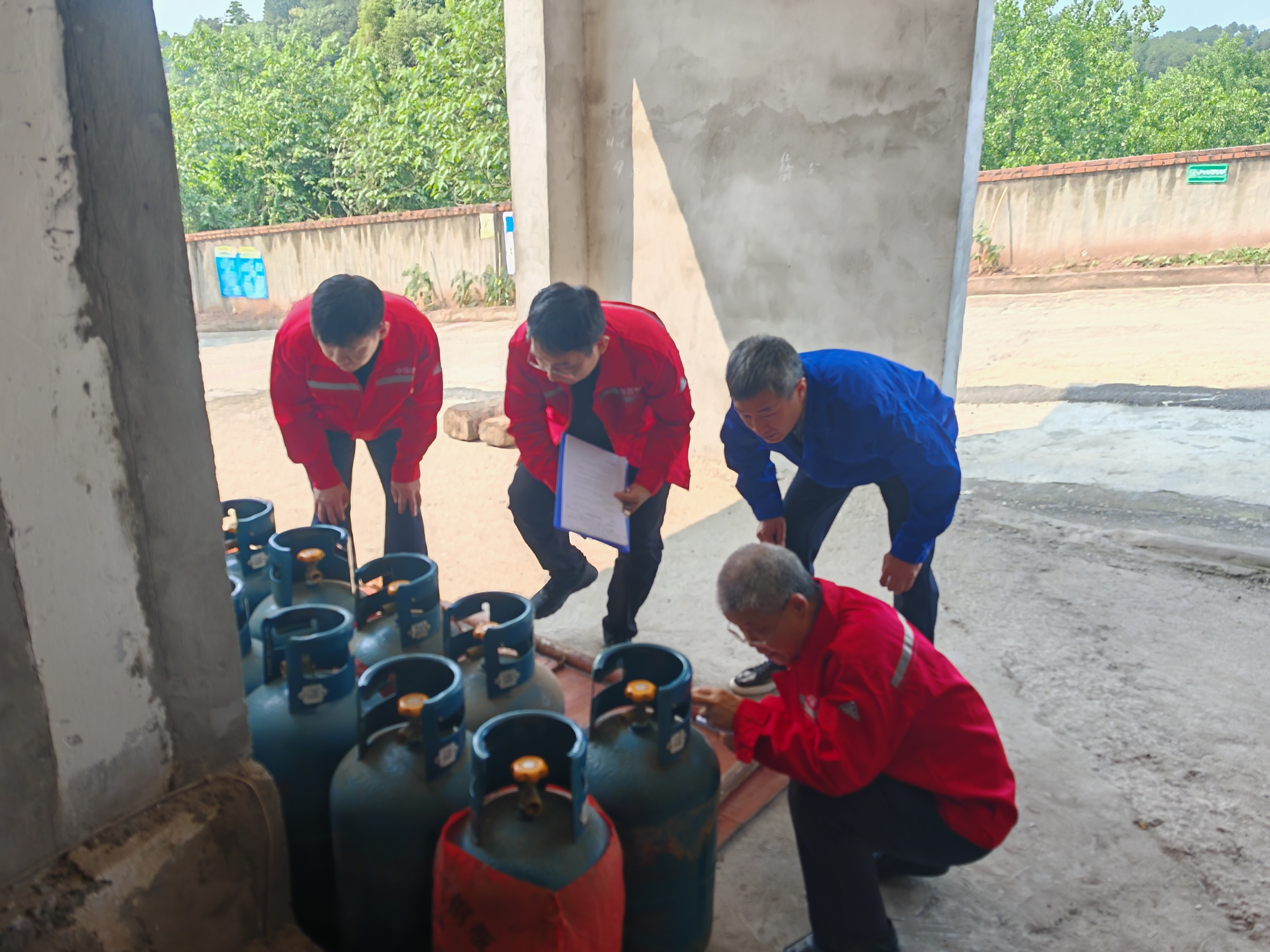 液化气罐安装步骤图图片