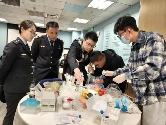 天津开展重大活动食品安全保障监管人员快检工作专题培训
