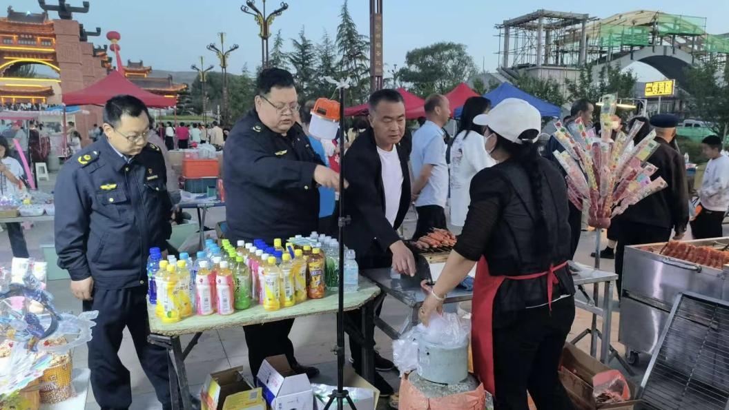 甘肃武山县市场监管局扎实开展“五一”期间食品安全保障工作