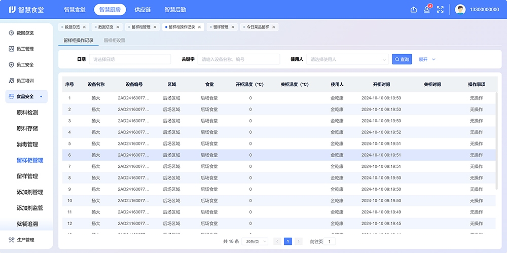 留樣柜