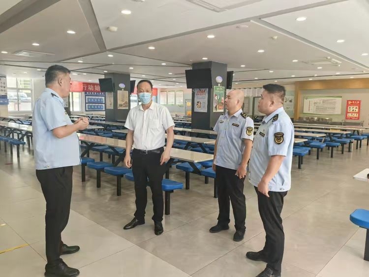 陕西西咸新区市场监督管理局沣东新城分局护航高考